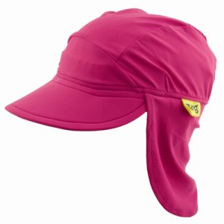Flap Hat in Pure Pink