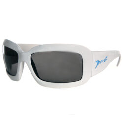 JBanz Wrap Square White sunglasses