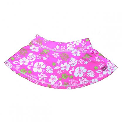 Pink/Green swim skirt