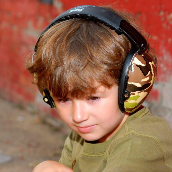 Baby Banz Hearing Protector Earmuffs Camo Green