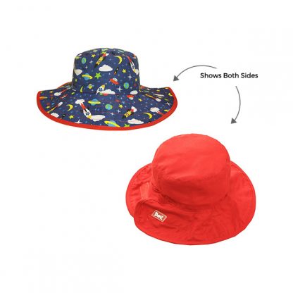 Reversible Sunhat Space showing two sides