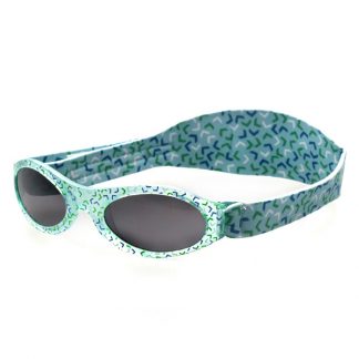 Adventure Banz Confetti Green Sunglasses for under 2 years