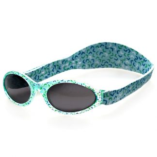 Adventure Banz Confetti Green sunglasses for 2-5 years
