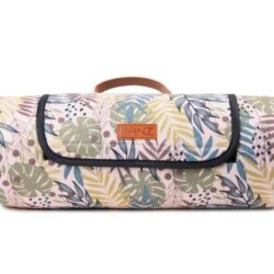 Banz Picnic Blanket - Monstera Pink